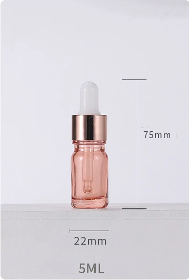 Pink Glass Sacred Water Bottles for Chromotherapy and Water Altars