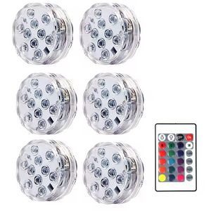 Submersible Chromotherapy Lights for Pools, Bathtubs and Aquariums