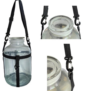 2 Gallon Glass Jar Easy-Carry Straps