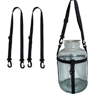 2 Gallon Glass Jar Easy-Carry Straps