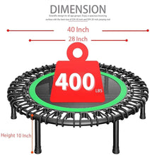 Load image into Gallery viewer, Rebounder - 40 Inch Mini Trampoline
