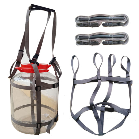 6 Gallon Glass Carboy Easy-Carry Straps