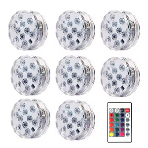 Submersible Chromotherapy Lights for Pools, Bathtubs and Aquariums