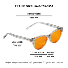 Load image into Gallery viewer, Alegria Clip&#39;N&#39;Go 2 in 1 Blue Light Blockers
