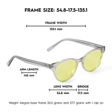 Load image into Gallery viewer, Alegria Clip&#39;N&#39;Go 3 in 1 Blue Light Blockers
