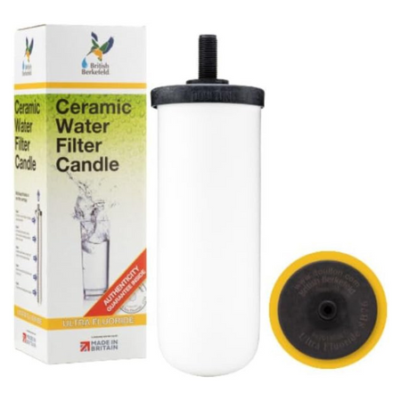 British Berkefeld Ultra Fluoride Gravity Filter – For City Or Well Water – Fits Berkey And All Gravity Filter Systems waterislife