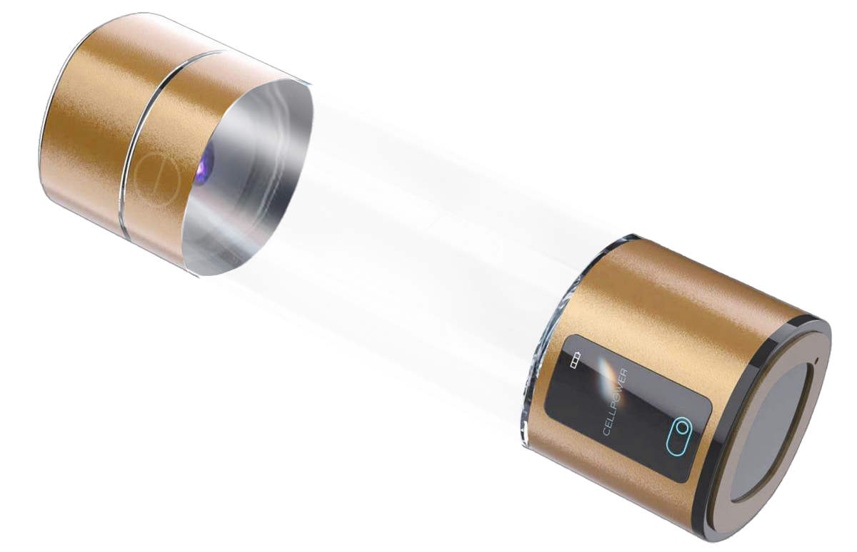 CELLPOWER HYDROGEN WATER BOTTLE - LumiVitae H2 Bottle - Portable Hydro – Water is Life Shop