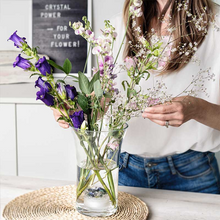 Load image into Gallery viewer, Crystal Flower Vase FLORA
