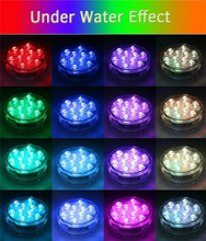 Load image into Gallery viewer, Submersible Chromotherapy Lights for Pools, Bathtubs and Aquariums
