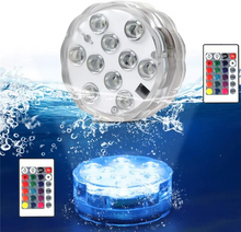 Load image into Gallery viewer, Submersible Chromotherapy Lights for Pools, Bathtubs and Aquariums
