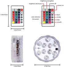 Load image into Gallery viewer, Submersible Chromotherapy Lights for Pools, Bathtubs and Aquariums
