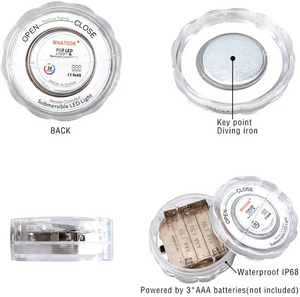 Submersible Chromotherapy Lights for Pools, Bathtubs and Aquariums