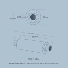 Load image into Gallery viewer, Farm, Business, Swimming Pool, Agricultural &amp; commercial 1 ¼” MEA Water ® Device - water structurer &amp; energizer
