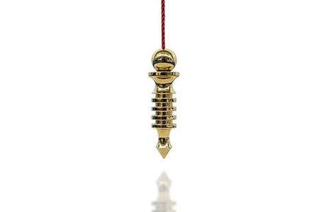 Weber-Isis gold-plated pendulum waterislife