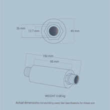Load image into Gallery viewer, Caravan, motorhome, garden plot, tinyhome MEA Water ® Device - Water structurer &amp; energizer
