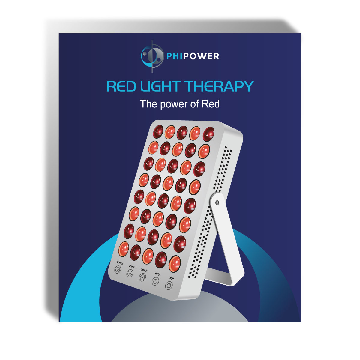 Red Light Therapy Lamp | Deep Red/NIR | Stimulates Collagen Production