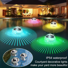 Load image into Gallery viewer, Floating Solar Chromotherapy Lights for Swimming Pools
