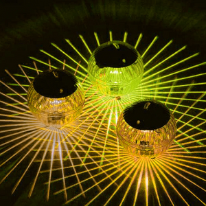 Floating Solar Chromotherapy Lights for Swimming Pools