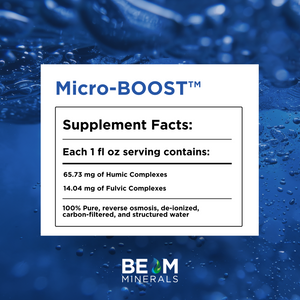 Micro-BOOST™ Unmatched Mineral Replenishment