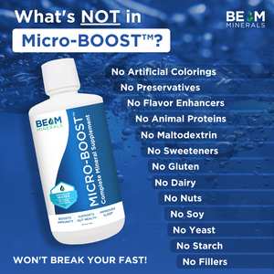 Micro-BOOST™ Unmatched Mineral Replenishment