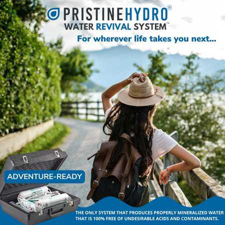 Water Revival System™ - Travel / Portable (WRS-TP4) waterislife