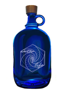 2Liter Sandblasted Bottles