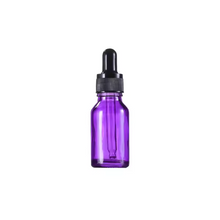 Load image into Gallery viewer, Purple Chromotherapy Glass Water Dropper Bottles for Sacred Violet Waters &amp; Water Altar
