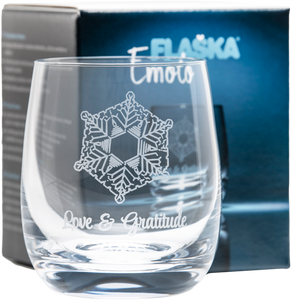 Emoto Glass - Water Structuring Glass Tumbler Inspired by Dr. Masaru Emoto