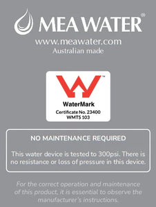 Large household/property, lifestyle farming & business 1" MEA Water ® Device - Water Energizer & Structurer