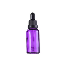 Load image into Gallery viewer, Purple Chromotherapy Glass Water Dropper Bottles for Sacred Violet Waters &amp; Water Altar
