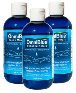 OmniBlue Ocean Minerals 8oz — 3 Bottles