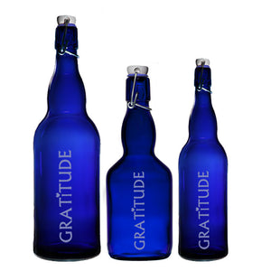 Blue Bottle Love - Gratitude with Love