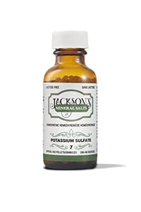 Jackson's #7 Kali sulph 6X - The First Certified Vegan, Lactose-Free Schuessler Tissue Cell Salt - Made in The USA (500 pellets)