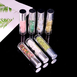 Anointing Water Bottles - Holy Water Roller Bottles with Crystals To Keep the Wisht Water Structured and Energized