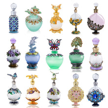 Load image into Gallery viewer, 15 Styles - Frosted Glass Water Altar Vials - Vintage Style Holy Water Bottles
