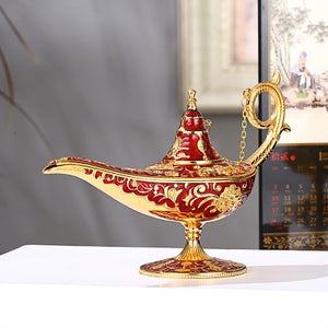 Arabic Holy Water Dispenser - Sacred Water Alter Decor - Genie Bottle Water Potion Pourer