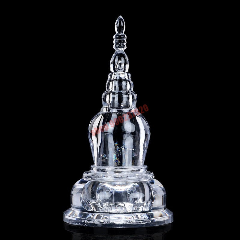 Buddhist Holy Water Stupa For Altar - Buddhist Temple Shrine Decor - Sacred Water Offering