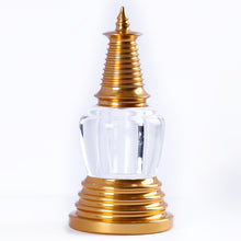 Load image into Gallery viewer, Tibetan Buddhist Stupa with Chamber for Holy Water - Holy Water Charging Stupa for Water Altar
