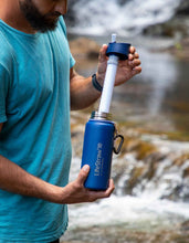 Load image into Gallery viewer, LIFESTRAW GO STAINLESS STEEL WATER BOTTLE WITH FILTER
