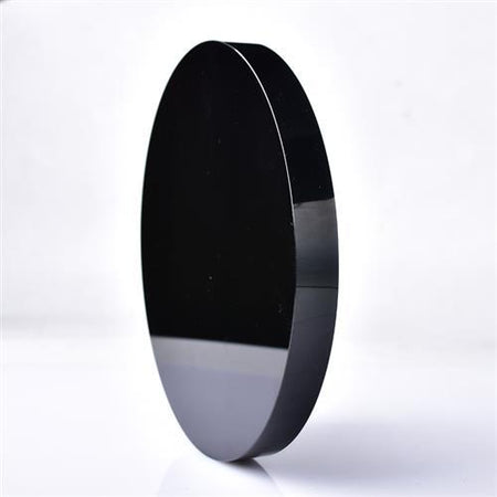 Black Obsidian Scrying Plate - Water Divination Altar Tool