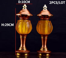 Load image into Gallery viewer, Holy Water Chalice with Incense Burner - Traditional Buddhist Altar Decor
