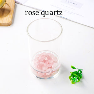 Gemstone Glasses - Gemwater Crystal Elixir Tumblers
