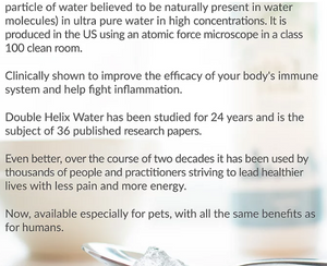 Double Helix Water for Pets 8 oz