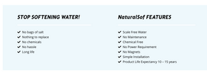 NaturalSof Water Descaler / Water Softener