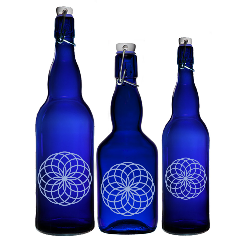 Blue Bottle Love - Eternal Lotus