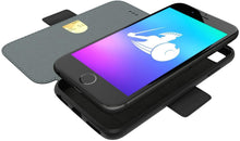 Load image into Gallery viewer, iPhone 8 / 7 / 6 / SE EMF Protection + Radiation Blocking SlimFlip® Case
