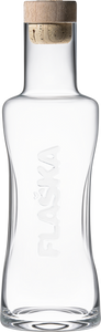 Flaska Vodan Jug - Structured Glass Vase - 1 Liter