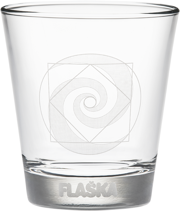 Flaska Sirius Glass - Structured Glass Cup - .25 L