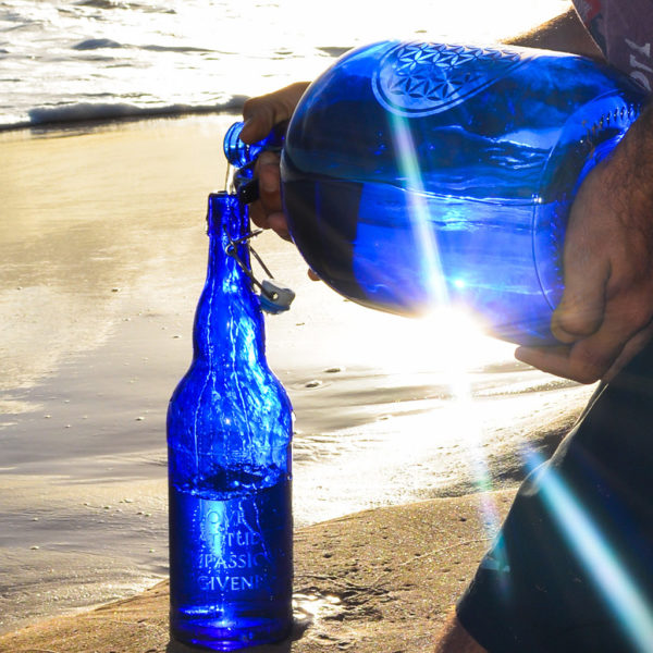 Five Liter Sandblasted Bottle