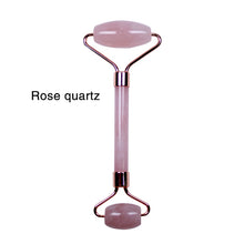 Load image into Gallery viewer, 100% Natural Crystal Quartz Roller - Lymphatic Fluid Flow Tool - Beauty and Skincare Crystals
